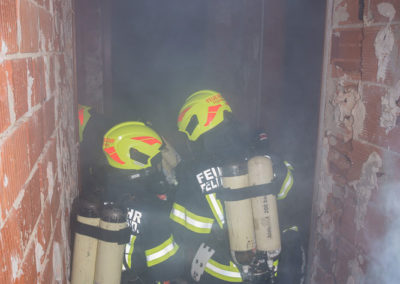 Brandbekämpfung-Abrisshaus-Übung (5)